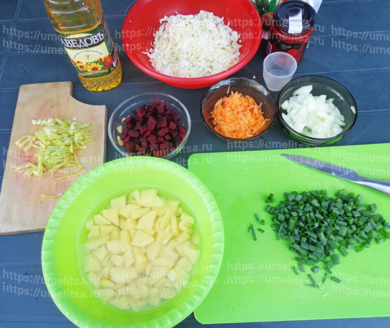 приготовить борщ рецепт с фото