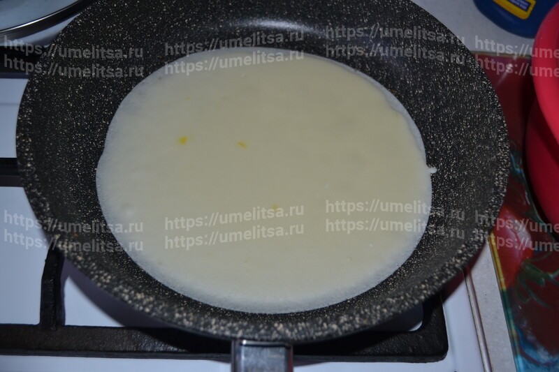 Мягкие, тонкие блинчики