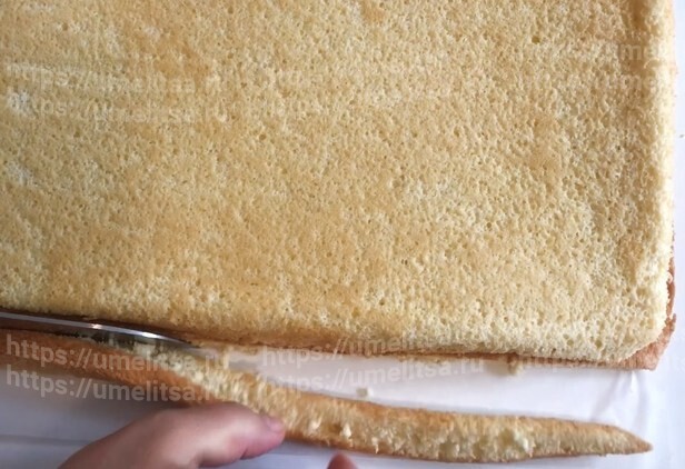 Нежнейший бисквитный торт быстрого приготовления