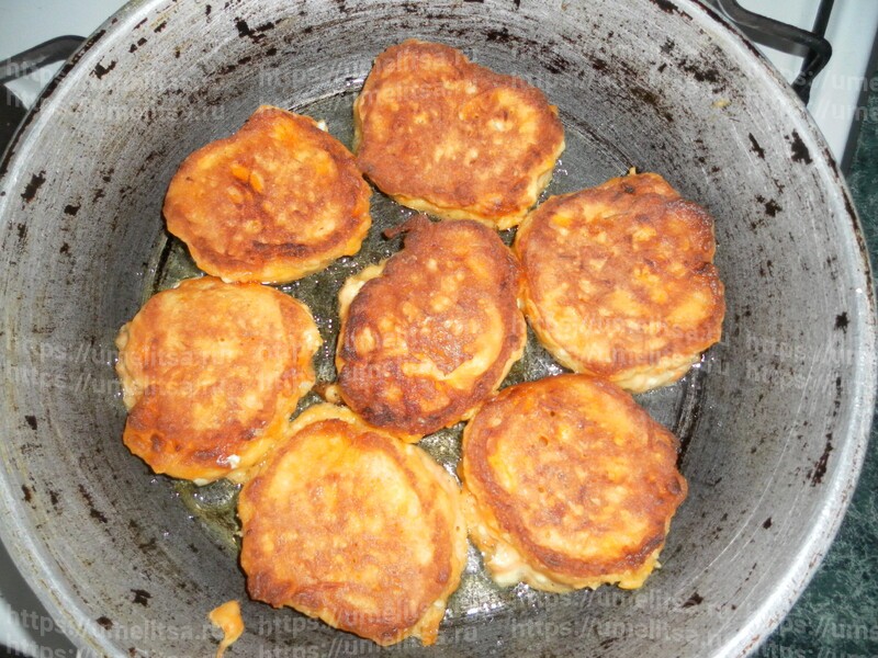 Рецепт сырников с тыквой