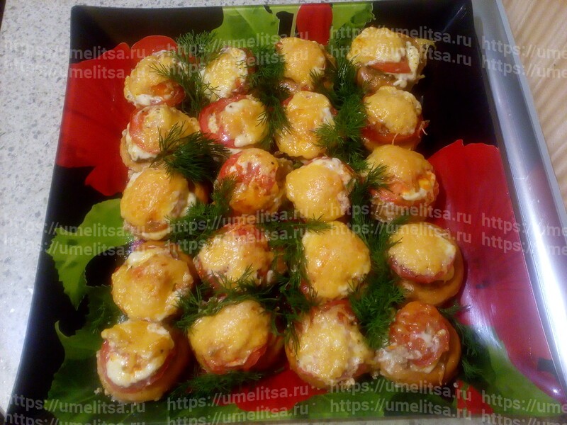 Закусочные бублики с фаршем