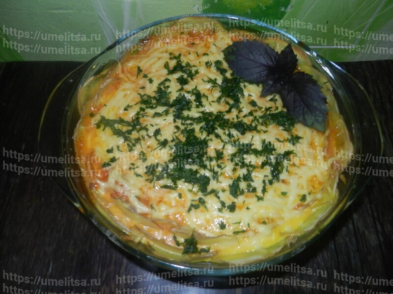 Запеканка рыбная. Ну очень вкусная!