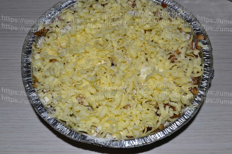 Насыпной яблочный пирог