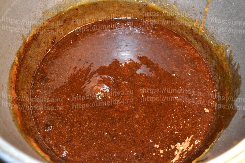 Сливово - шоколадное варенье