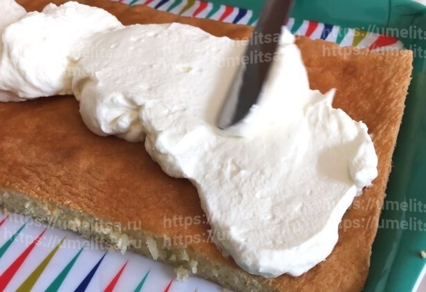 Нежнейший бисквитный торт быстрого приготовления