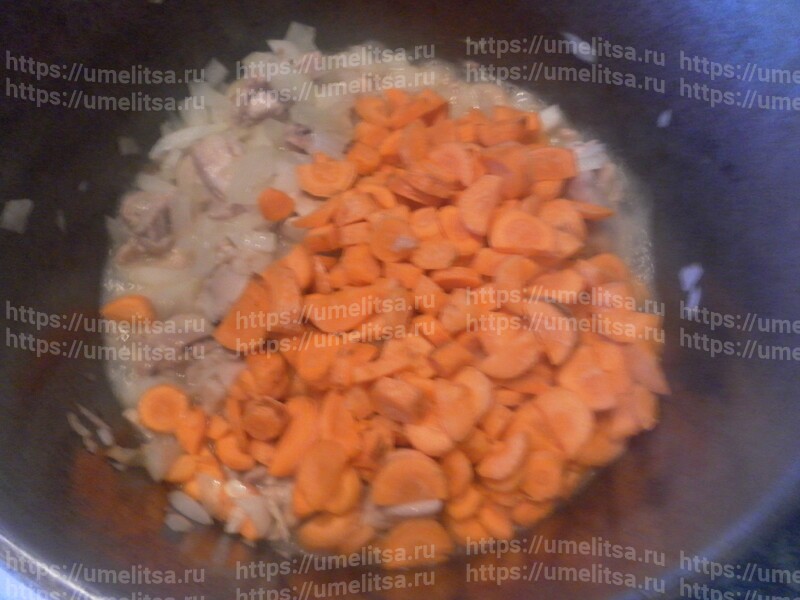 плов из перловки фото