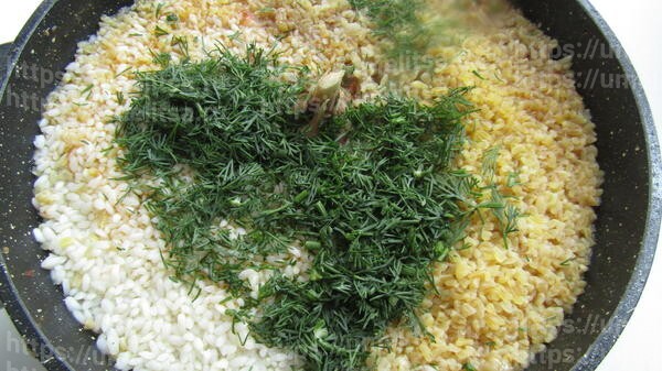 Плов по-турецки с булгуром и овощами. Мастер-класс с фото пошагово.