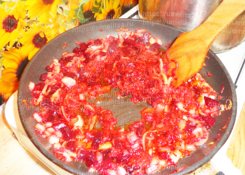 борщ рецепт с фото пошагово с говядиной