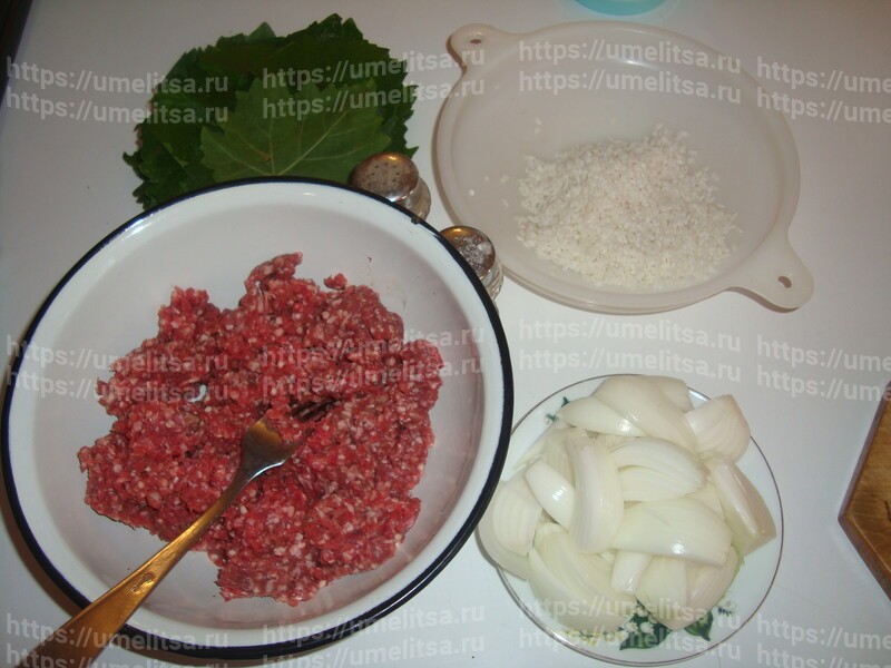 Домашняя долма. Рецепт приготовления с пошаговыми фото.