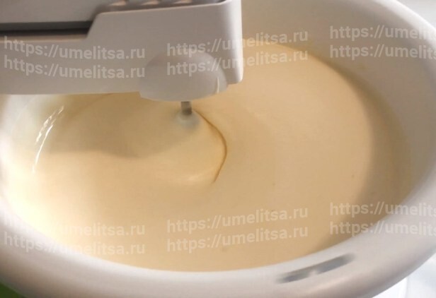 Нежнейший бисквитный торт быстрого приготовления