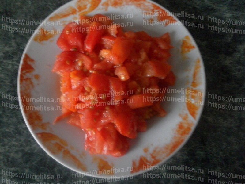 Салат с фасолью