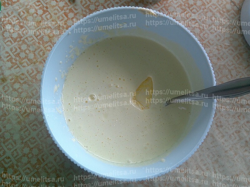 Кекс в силиконовой форме