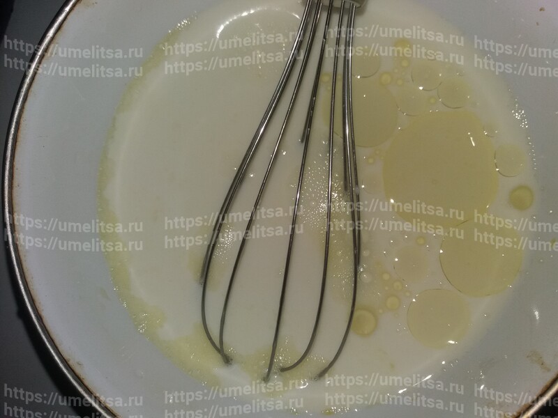 Рецепт приготовления ванильных блинов