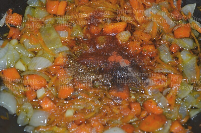 Плов из тушенки