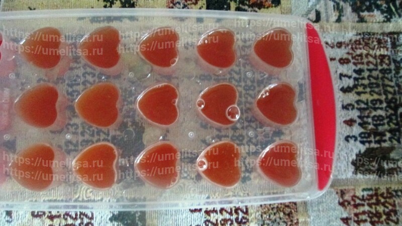 Мармелад из фруктового сока