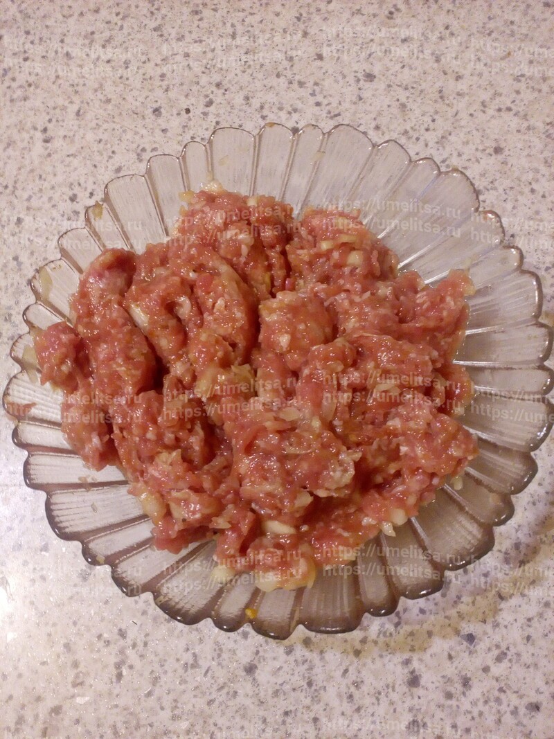 Закусочные бублики с фаршем