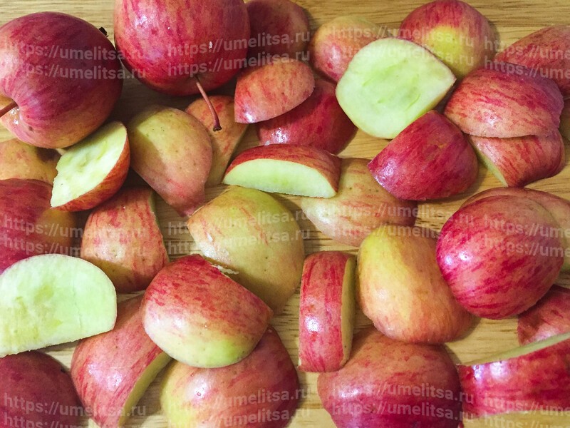 Янтарное ароматное варенье из кисло-сладких яблок и апельсина