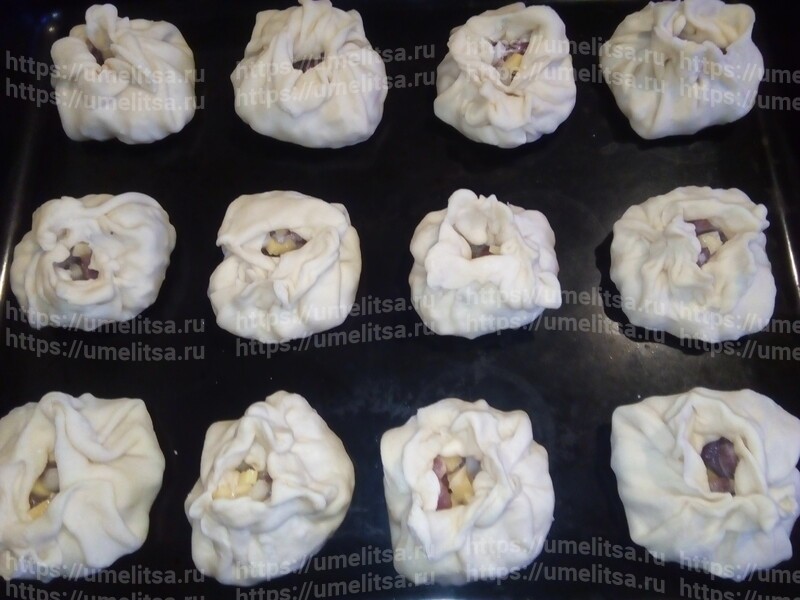 Мешочки с картошкой