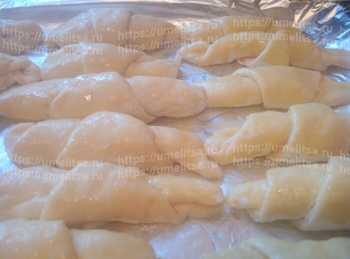 Рогалики на скорую руку