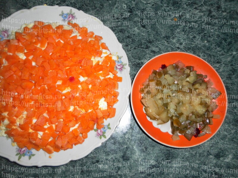 Салат Идея прекрасная альтернатива холодной закуски