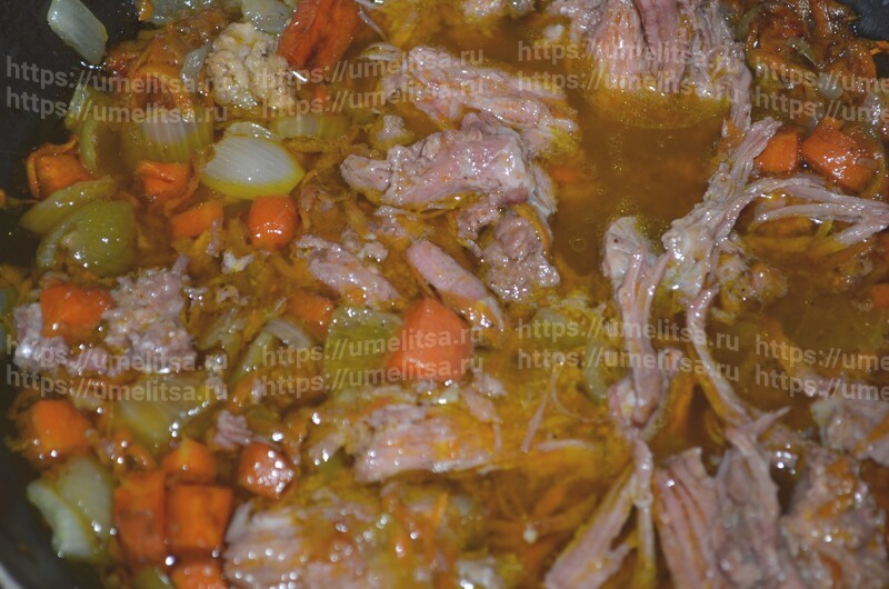 Плов из тушенки