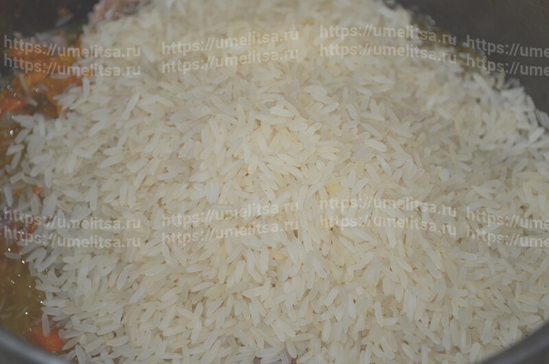 Плов из тушенки