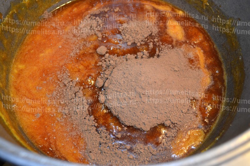 Сливово - шоколадное варенье