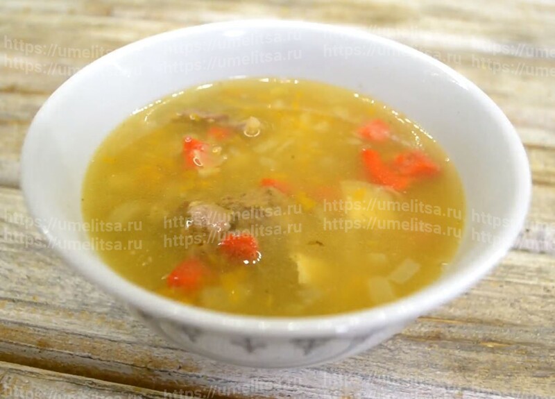 Вкусный гороховый суп