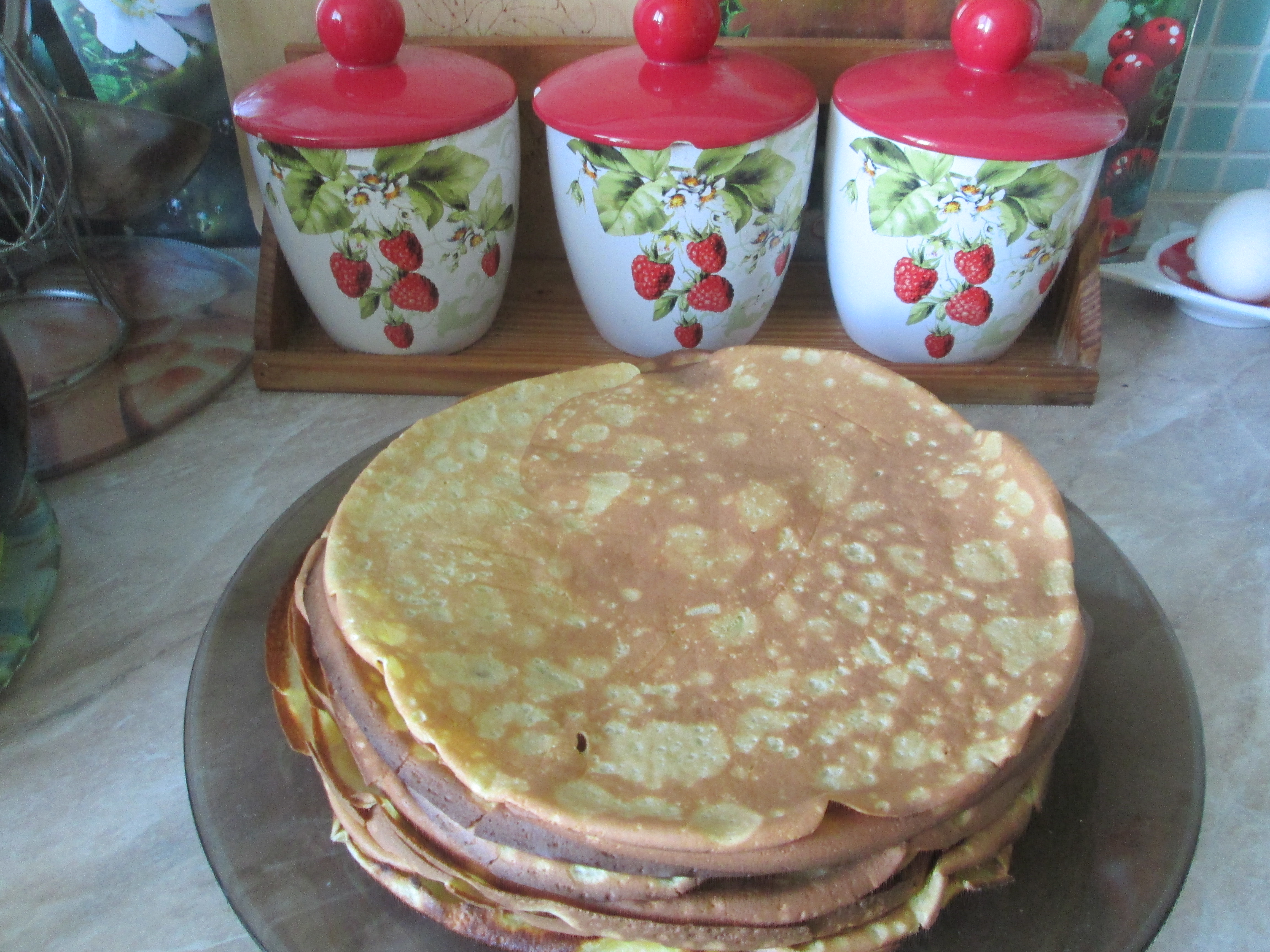 Блины на молоке