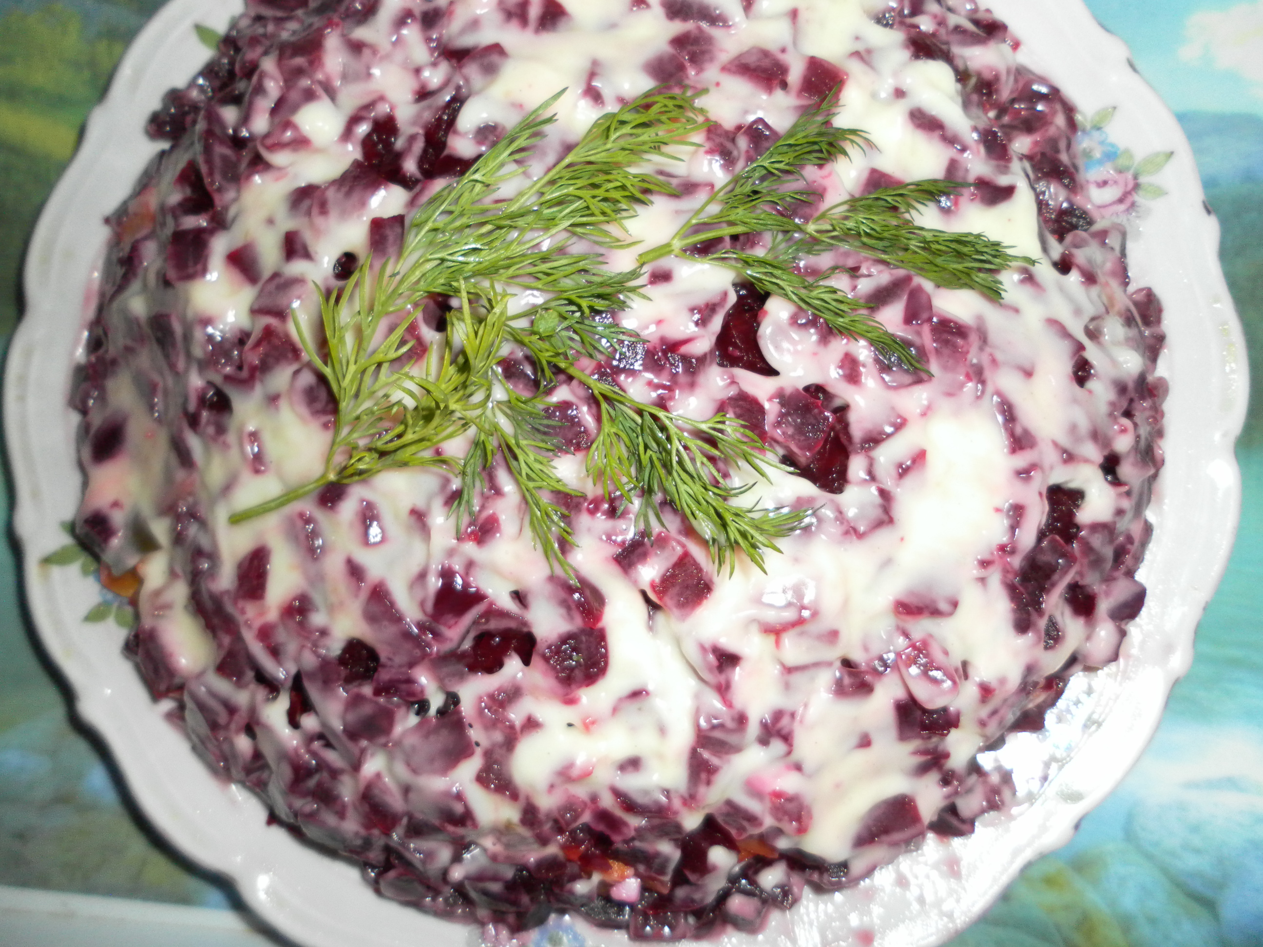 Салат «Идея» прекрасная альтернатива холодной закуски