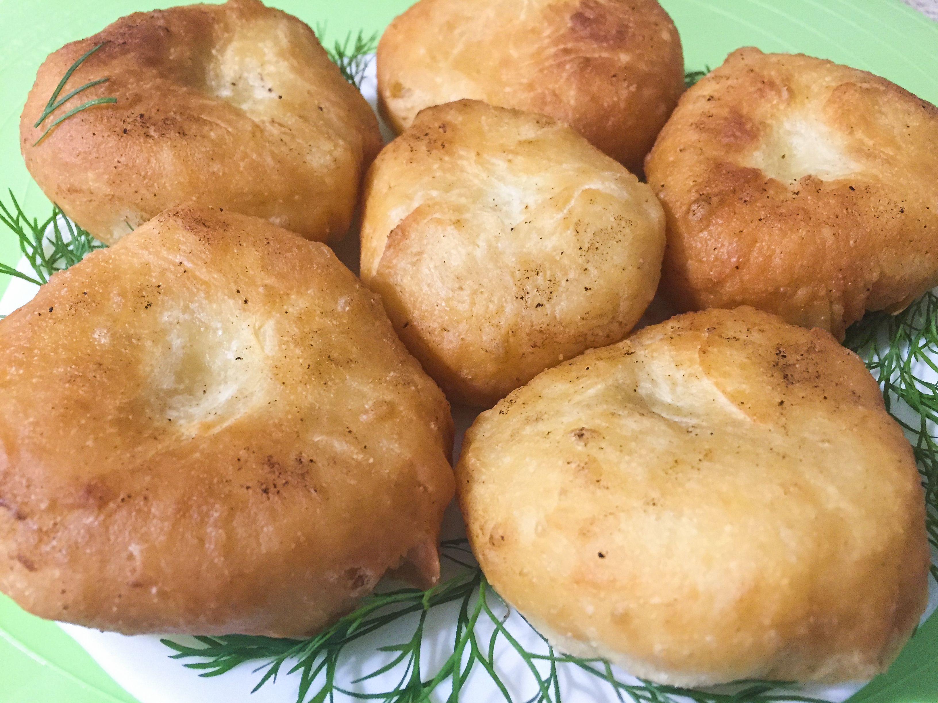 Сочные беляши на сковороде