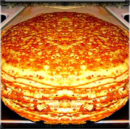 Блины на ряженке с оригинальной начинкой