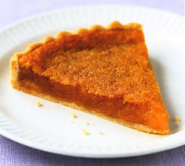 Классический открытый пирог с патокой