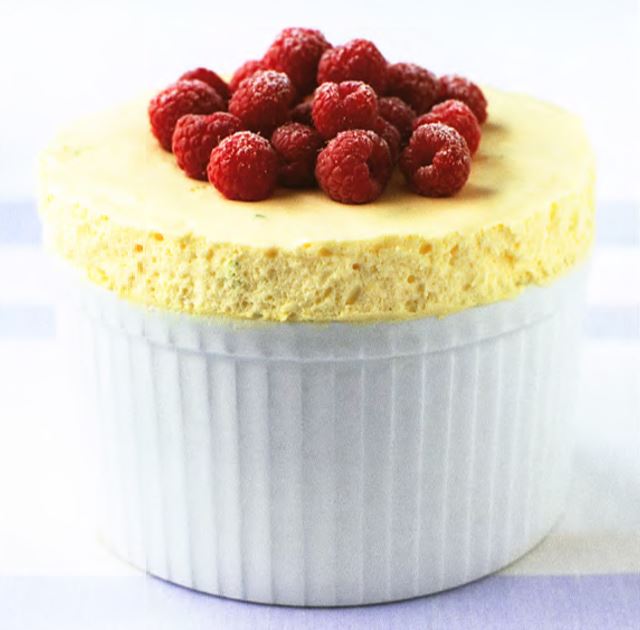 Лимонный пудинг-суфле