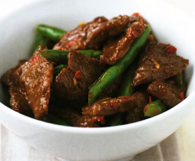 Остро-сладкая говядина стир-фрай