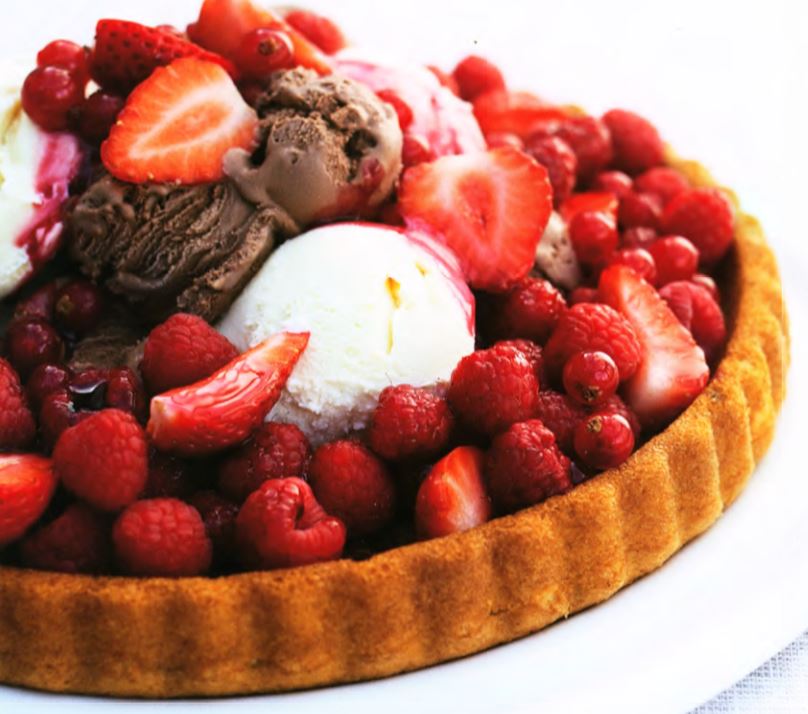 Пирог с ягодами