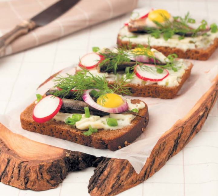 Бутерброды по-норвежски (смёрребрёды)