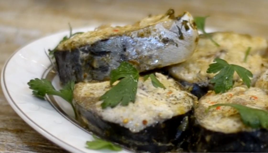 Скумбрия в духовке