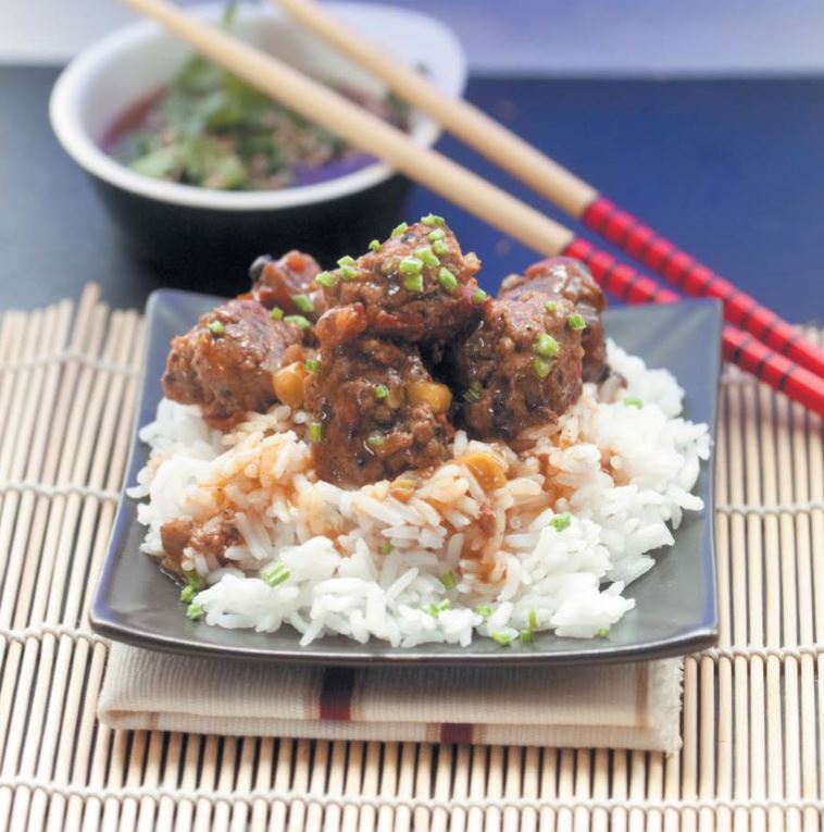 Тефтели по-китайски с кисло-сладким соусом