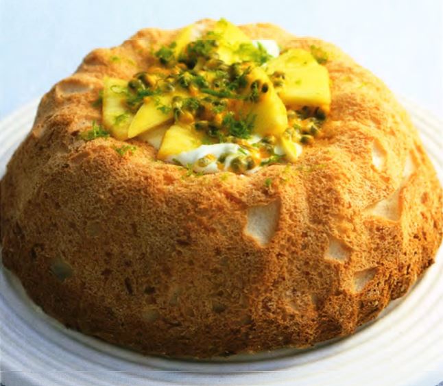 Тропический ангельский бисквит