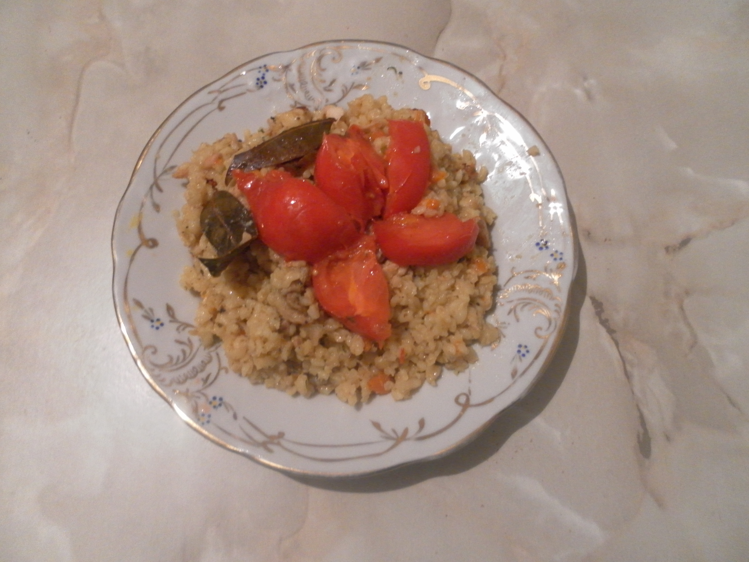 Плов из перловки