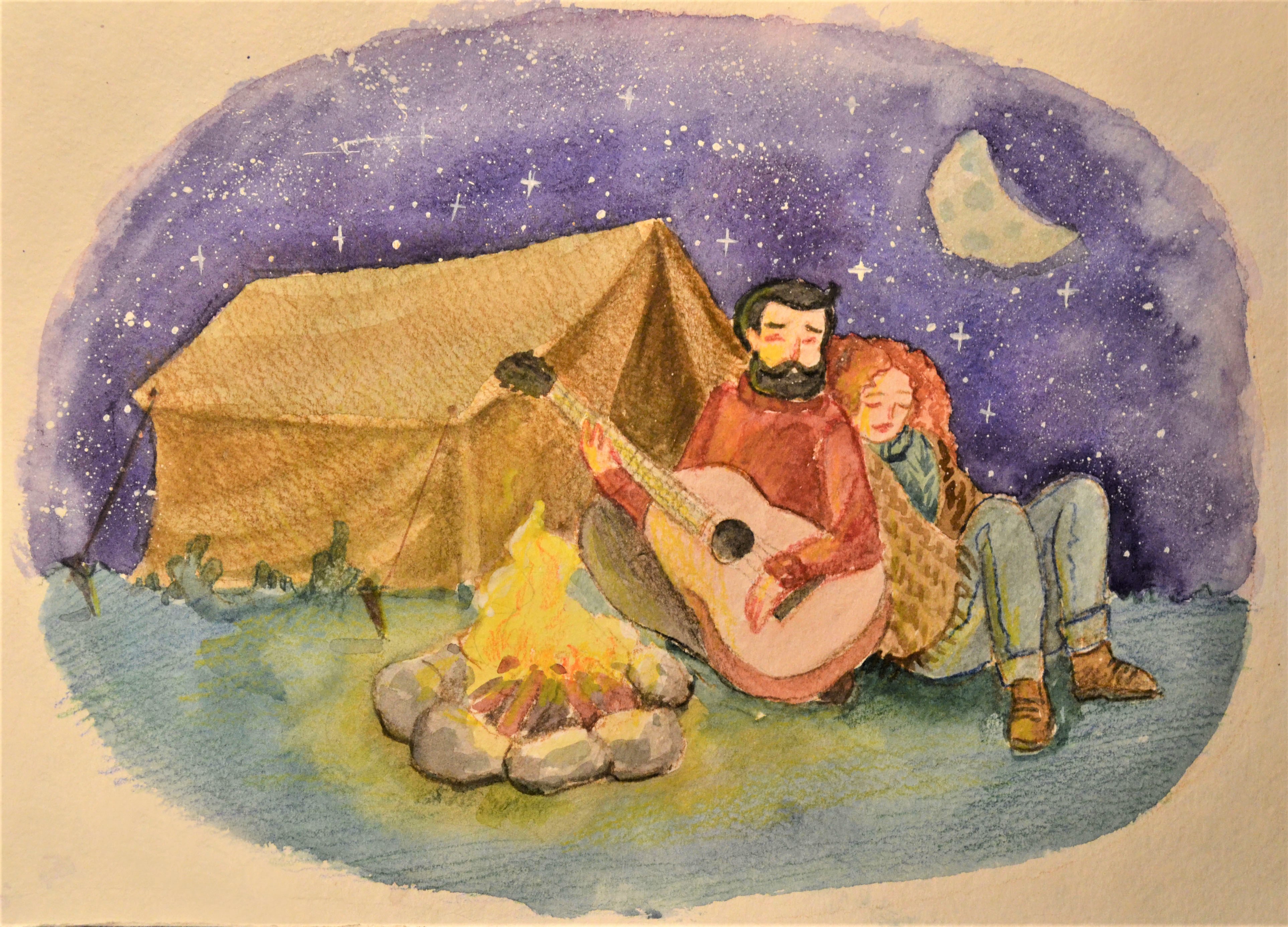 Как быстро сделать красивую иллюстрацию