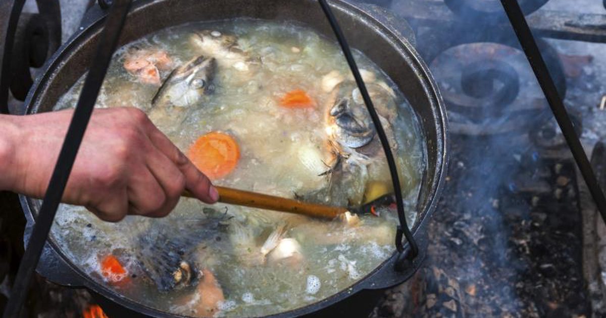 что приготовить в казане на костре