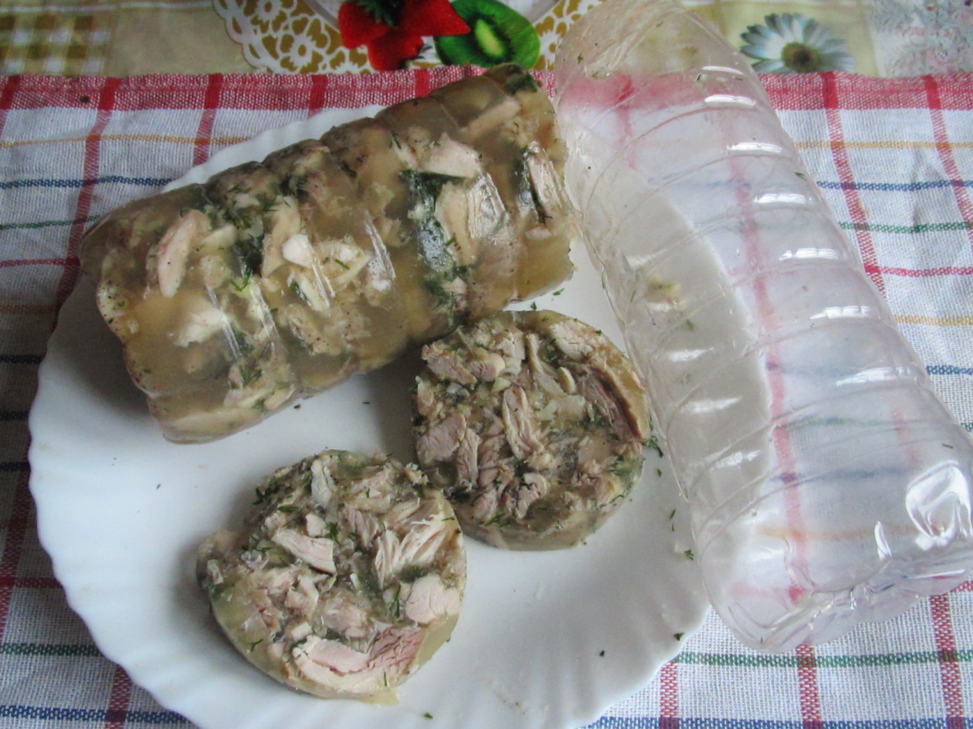 куриный рулет в бутылке в домашних условиях рецепт