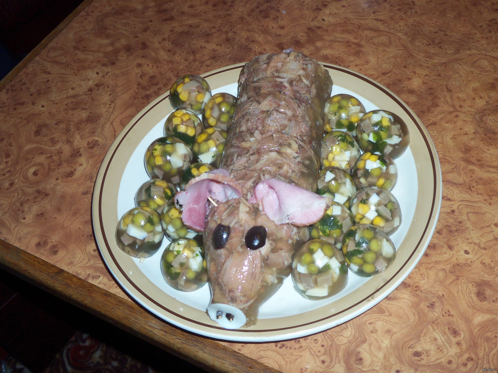 курица рулет в бутылке в домашних условиях