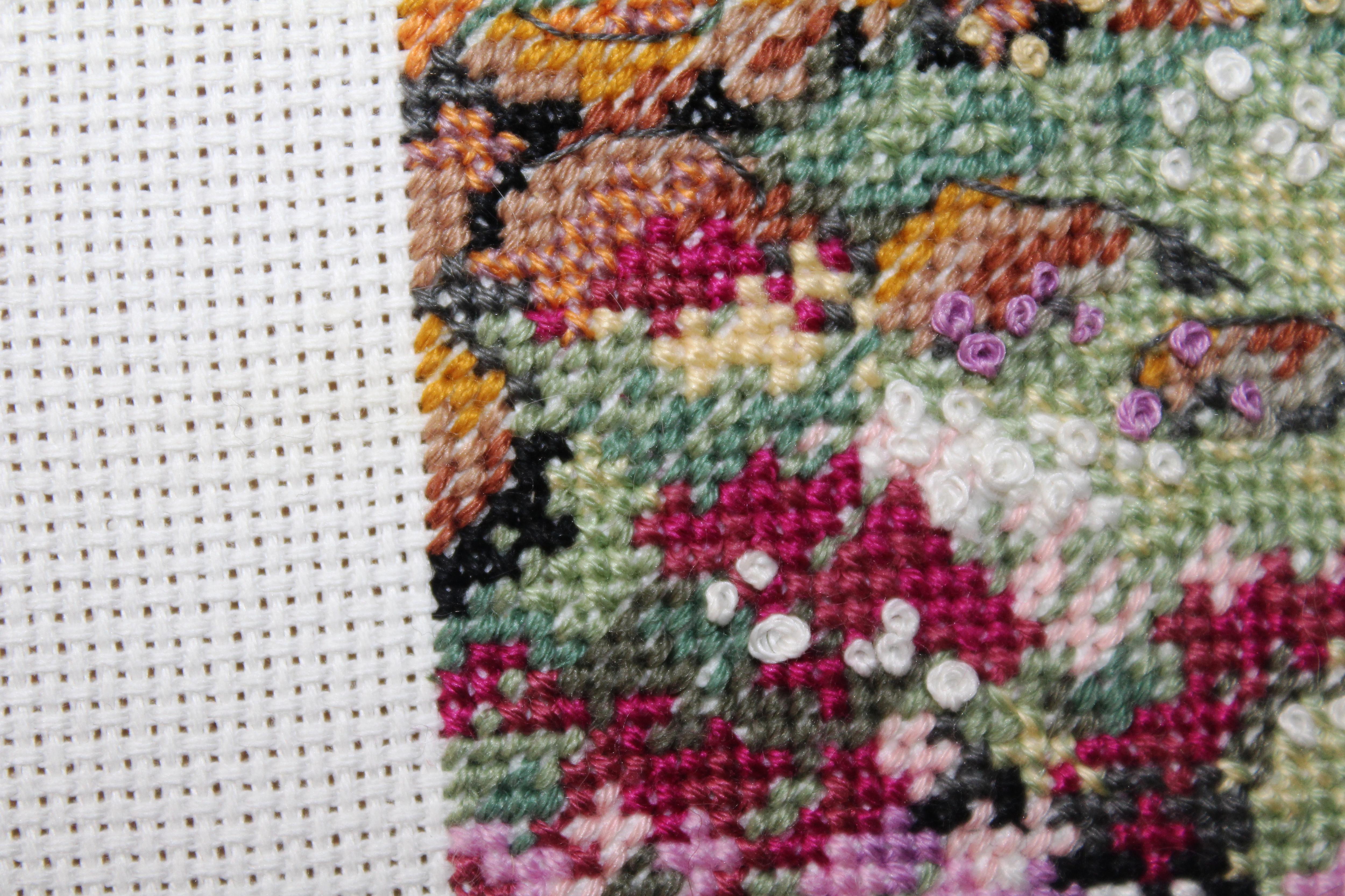 Вышивка крестом методом "подбор"