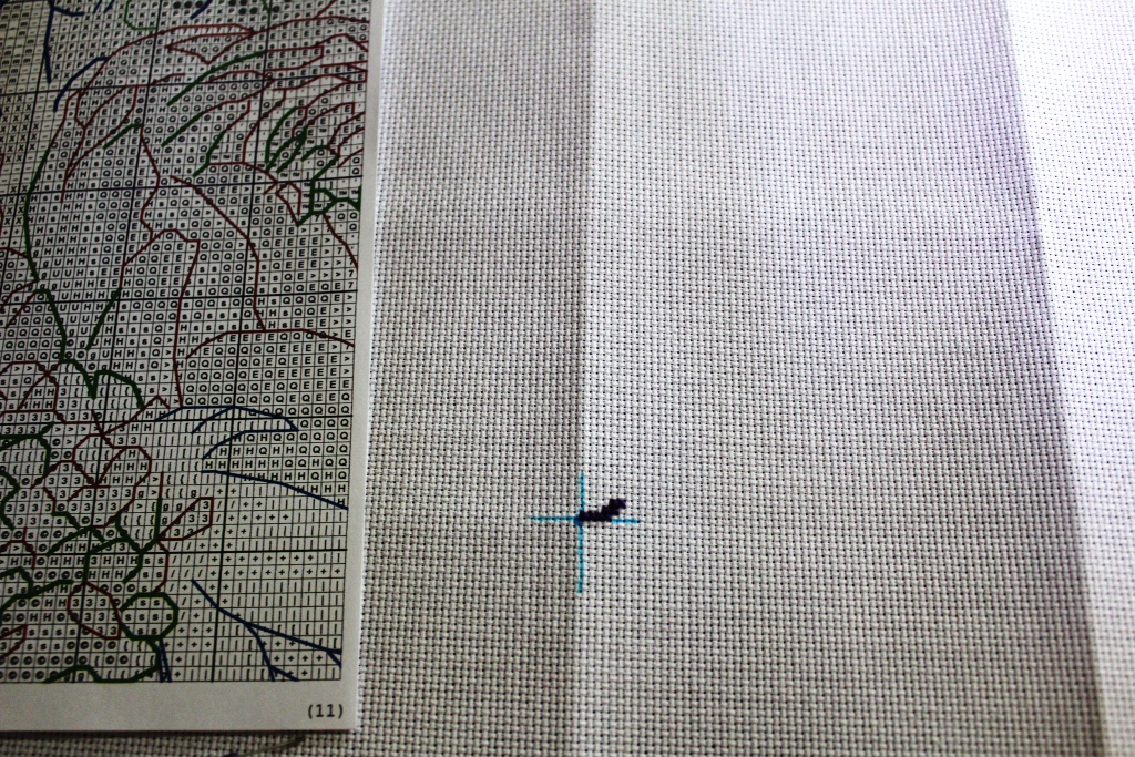 Вышивка крестом методом "подбор"